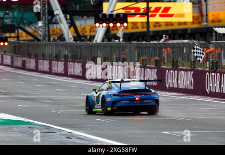 Silverstone, Grande-Bretagne. 5 juillet 2024. #20 Risto Vukov (NMK, Ombra), Porsche Mobil 1 Supercup au circuit de Silverstone le 5 juillet 2024 à Silverstone, Grande-Bretagne. (Photo de HOCH Zwei) crédit : dpa/Alamy Live News Banque D'Images