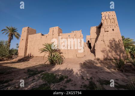Skoura, Province de Ouarzazate, maroc Banque D'Images