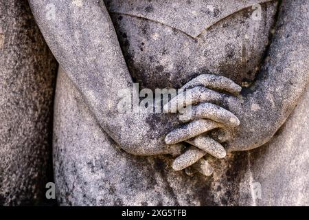 Cimetière d'Alaro, Majorque, Îles Baléares, Espagne Banque D'Images