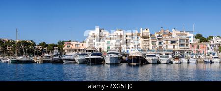 Royal nautical club, Porto Petro, Santanyi, Majorque, Îles Baléares, Espagne Banque D'Images