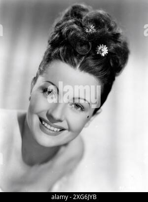 MARGARET LOCKWOOD vers 1947 Portrait publicité pour J. Arthur Rank Organisation Ltd. Banque D'Images