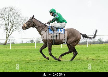 Courses de Wincanton 8 janvier 2022 - course 1 Banque D'Images