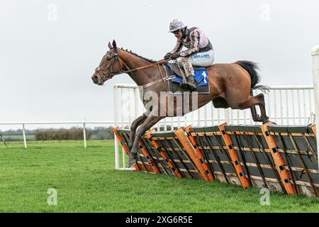 Courses de Wincanton 8 janvier 2022 - course 1 Banque D'Images