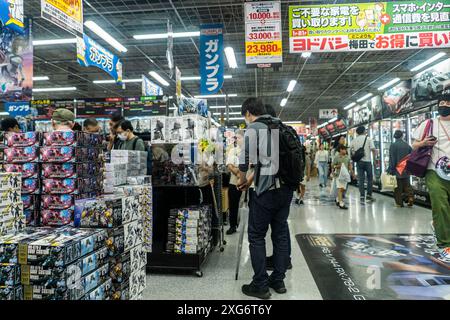Magasin multimédia Yodobashi Umeda à Osaka, Japon Banque D'Images