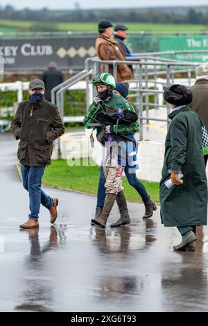 Deuxième course à Wincanton le 8 janvier 2022 Banque D'Images