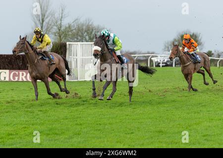 Troisième course à Wincanton, le 8 janvier 2022 Banque D'Images