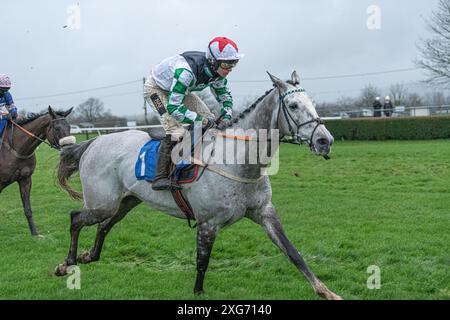 Septième course à Wincanton, le 8 janvier 2022 Banque D'Images