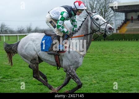 Septième course à Wincanton, le 8 janvier 2022 Banque D'Images