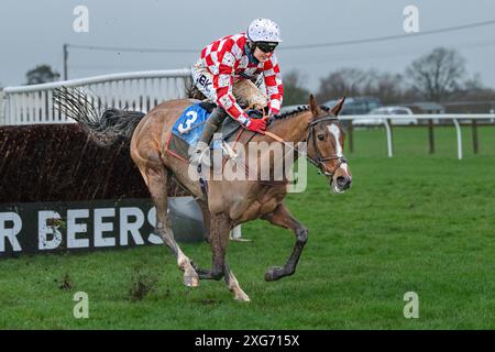 Septième course à Wincanton, le 8 janvier 2022 Banque D'Images