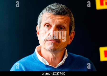 07.07.2024, circuit de Silverstone, Silverstone, FORMULE 1 QATAR AIRWAYS BRITISH GRAND PRIX 2024, sur la photo Gunther Steiner Banque D'Images