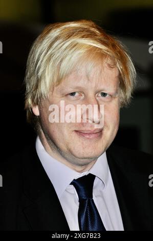 Boris Johnson, No Strings Attached, City Hall, Londres Banque D'Images