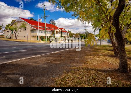 Goomeri, Queensland, Australie - bâtiments historiques de la ville Banque D'Images