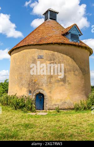 Historique Kinwarton Dovecote près d'Alcester, Warwickshire, Royaume-Uni. Banque D'Images