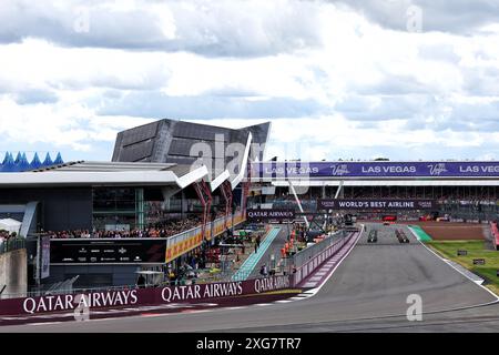 Silverstone, Royaume-Uni. 07 juillet 2024. Le début de la course. 07.07.2024. Championnat du monde de formule 1, Rd 12, Grand Prix de Grande-Bretagne, Silverstone, Angleterre, jour de la course. Le crédit photo devrait se lire : XPB/Alamy Live News. Banque D'Images