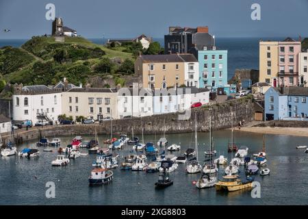 Tenby, pays de Galles, Royaume-Uni Banque D'Images