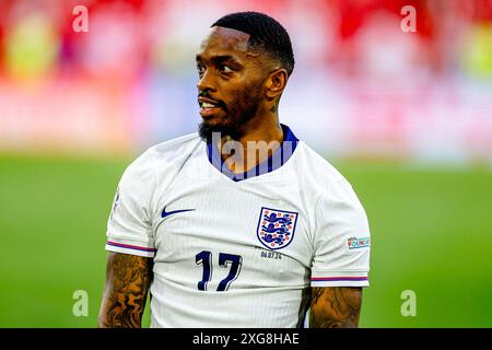 DUSSELDORF, Dusseldorf Arena, 06-07-2024, Championnat d'Europe de Football Euro2024, manche de 8 match no.48 entre l'Angleterre et la Suisse, joueur d'Angleterre Ivan Toney crédit : Pro Shots/Alamy Live News Banque D'Images