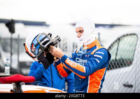 Silverstone, Grande-Bretagne. 6 juillet 2024. #18 Keagan Masters (ZA, Ombra), Porsche Mobil 1 Supercup au circuit de Silverstone le 6 juillet 2024 à Silverstone, Grande-Bretagne. (Photo de HOCH Zwei) crédit : dpa/Alamy Live News Banque D'Images