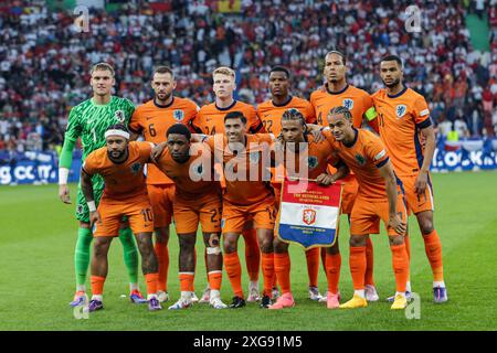 Berlin, Allemagne. 06 juillet 2024. Équipe des pays-Bas vue lors du match de l'UEFA EURO 2024 entre les pays-Bas et Turkiye à Olimpiastadion. Score final : temps plein, pays-Bas 2:1 Turkiye crédit : SOPA images Limited/Alamy Live News Banque D'Images