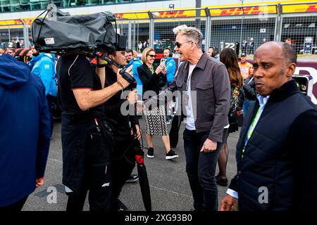 07.07.2024, circuit de Silverstone, Silverstone, FORMULE 1 QATAR AIRWAYS BRITISH GRAND PRIX 2024, en photo le célèbre chef britannique Gordon Ramsay Banque D'Images