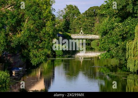 La ville de Stamford, Linconshire, Angleterre Banque D'Images