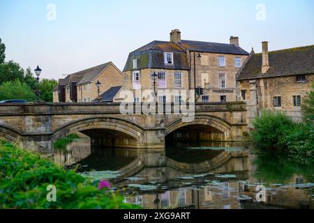 La ville de Stamford, Linconshire, Angleterre Banque D'Images