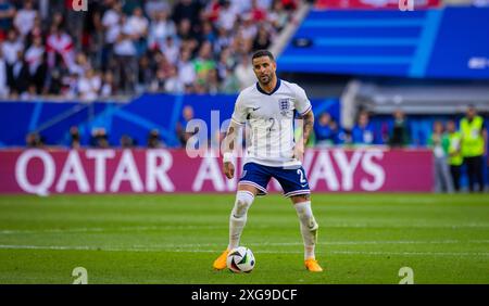 Dusseldorf, Allemagne. 06 juillet 2024. Kyle Walker (ENG) Angleterre - Suisse Angleterre - Schweiz 06.07.2024 Copyright (nur für journalistische Zwecke) by : Banque D'Images