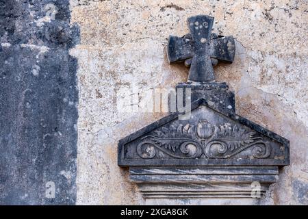 Cimetière Alqueria Blanca et Calonge, Santanyi, Majorque, Iles Baléares, Espagne Banque D'Images