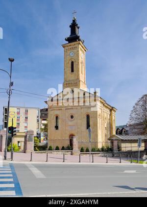 Église orthodoxe serbe de la Sainte Trinité à Gornji Milanovac, Sumadija, Serbie Banque D'Images