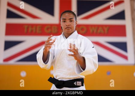 Lele Nairne à la British Judo Association au campus Walsall de l'Université de Wolverhampton. Date de la photo : lundi 8 juillet 2024. Banque D'Images