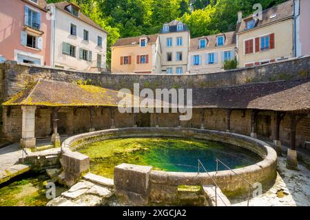 France, Yonne, Tonnerre, la fosse Dionne Banque D'Images