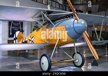 Royaume-Uni, Middlesex, Hendon, le Royal Air Force Museum, la salle de la première Guerre mondiale Banque D'Images