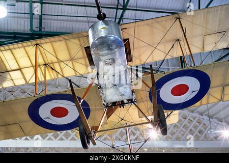 Royaume-Uni, Middlesex, Hendon, le Royal Air Force Museum, la salle de la première Guerre mondiale Banque D'Images