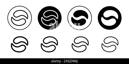 Sous l'icône de correctifs oculaires, collection de logo vectoriels pour l'interface utilisateur de l'application Web Illustration de Vecteur