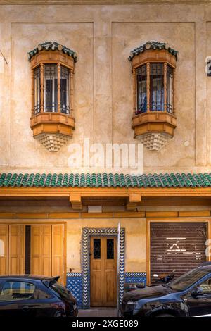 Fès, Maroc - 19 mars 2024 : Mellah, ou quartier juif, à Fès, Maroc Banque D'Images