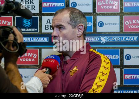 Warrington Wolves v Huddersfield Giants - Halliwell Jones Stadium, Warrington, Royaume-Uni, 05.07.2024 Banque D'Images