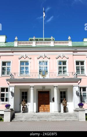 Résidence officielle du Président de l'Estonie au parc Kadriorg, Tallinn, Estonie Banque D'Images