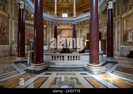 Baptistère du Latran (Battistero Lateranense), église paléochriste à Rome, Italie Banque D'Images