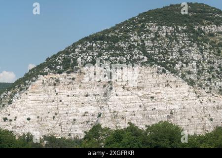 Carrière de marbre Cava Ventura à Rezzato, province de Brescia, Lombardie, Italie © Wojciech Strozyk / Alamy Stock photo Banque D'Images