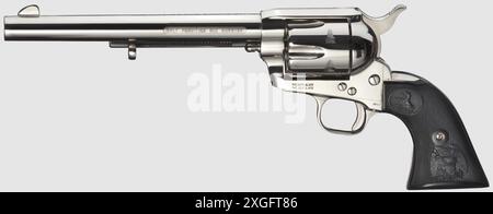 Armes légères, revolvers, Colt Frontier six-Shooter, calibre .44 pouces, Peacemaker Centennial 1973, AUTORISATION DU PROPRIÉTAIRE Banque D'Images