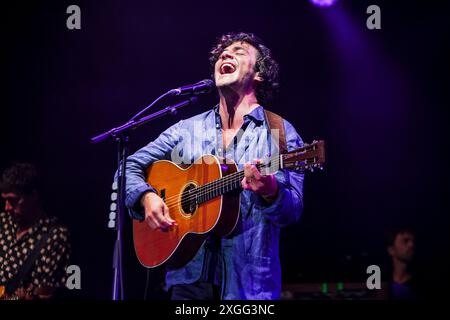 Jack Savoretti - Miss Italia Tour concert live à Villa Arconati - Bollate, Milan, Italie 08 juillet 2024 © Giorgia de Dato Banque D'Images