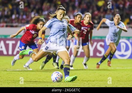 Inma Gabarro, de l'Espagne, lors de la Coupe du monde féminine U-20 de la FIFA, Costa Rica, match Costa Rica contre Espagne, le 13 août 2022 Banque D'Images