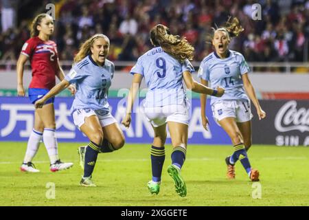 Inma Gabarro, de l'Espagne, lors de la Coupe du monde féminine U-20 de la FIFA, Costa Rica, match Costa Rica contre Espagne, le 13 août 2022 Banque D'Images