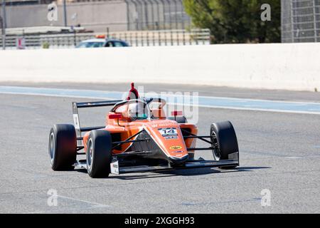 F4 Espagne 2024 au Castellet, FRANCE, 07/07/2024 Florent 'MrCrash' B. Banque D'Images