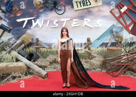 Daisy Edgar-Jones, TWISTERS - European Premiere, Leicester Square, Londres, Royaume-Uni, 8 juillet 2024, photo de Richard Goldschmidt Banque D'Images