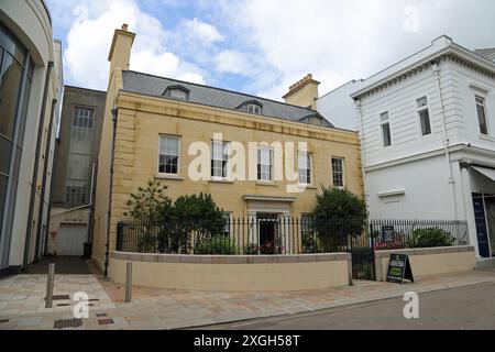 Georgian House Museum à Saint Helier dans le bailliage de Jersey Banque D'Images