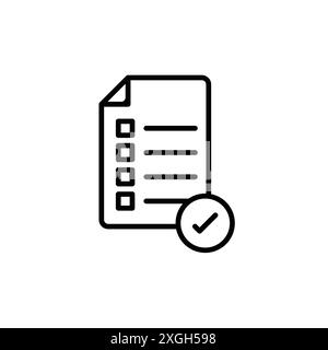 Document Accept Icon logo set collection ou groupe pack bundle Illustration de Vecteur