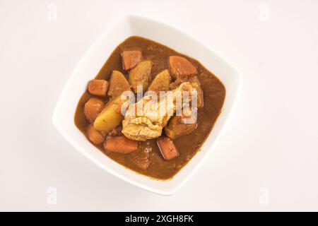 curry de poulet à la viande Banque D'Images