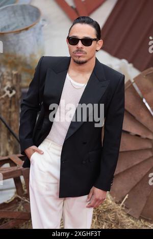 Londres, Royaume-Uni. 08 juillet 2024. Anthony Ramos assiste à la première européenne « Twisters » au Cineworld, Leicester Square le 8 juillet 2024 à Londres, Angleterre, Royaume-Uni. Crédit : S.A. / Alamy Live News Banque D'Images