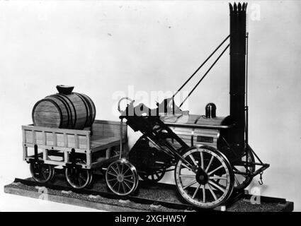 Transport / transport, chemin de fer, locomotives, locomotive à vapeur 'Rocket', ADDITIONAL-RIGHTS-CLEARANCE-INFO-NOT-AVAILABLE Banque D'Images