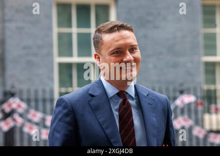 Londres, Royaume-Uni. 9 juillet 2024. Wes Streeting, secrétaire à la santé, à Downing Street pour une réunion du Cabinet avec le nouveau premier ministre Keir Starmer Credit : Karl Black/Alamy Live News Banque D'Images